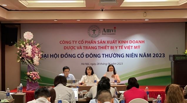 AMV tổ chức thành công Đại hội đồng cổ đông thường niên năm 2023