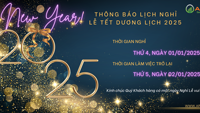 THÔNG BÁO NGHỈ TẾT DƯƠNG LỊCH 2025